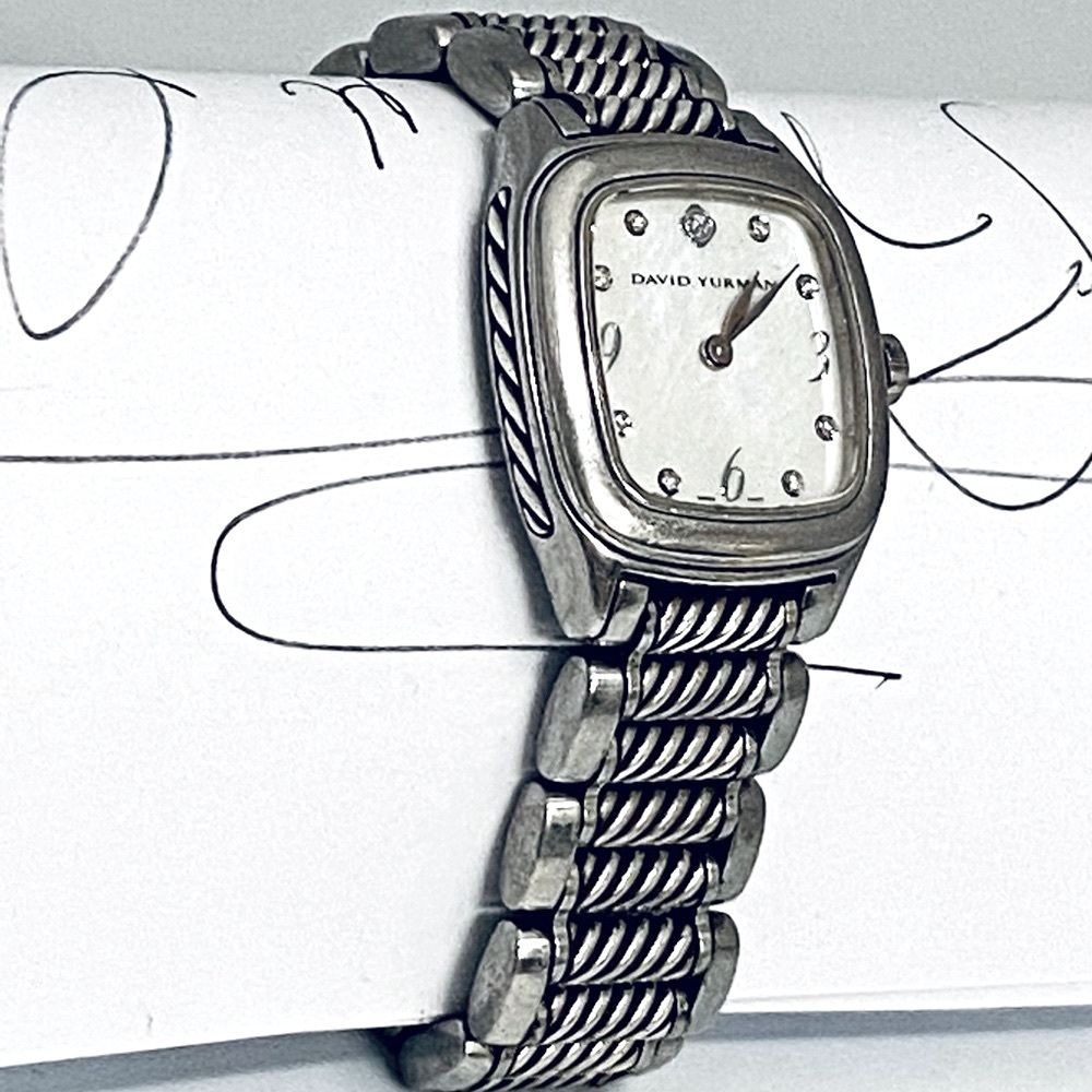 David Yurman Thoroughbred Watch with Diamonds - Picture 12 of 14